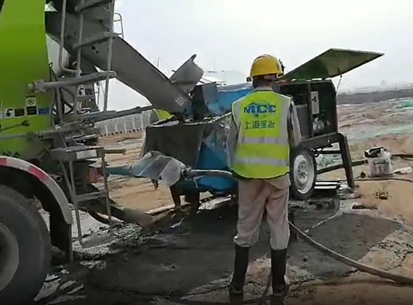 液壓濕噴機施工視頻